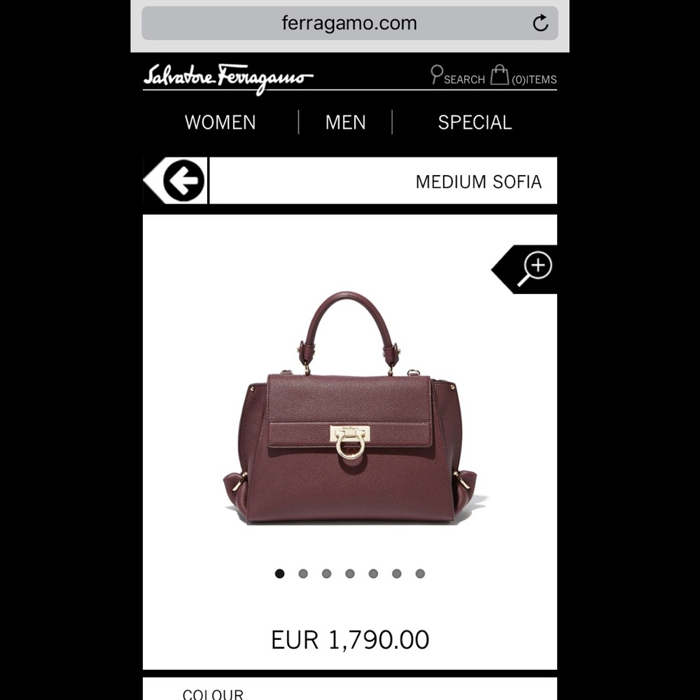 Salvatore Ferragamo Medium Sofia - Picture 9 of 9